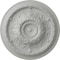 Ekena Millwork Oslo Ceiling Medallion (Fits Canopies up to 7 5/8"), Hand-Painted Frost, 38 3/8"OD x 2 7/8"P CM38OSFRF - alternate 1